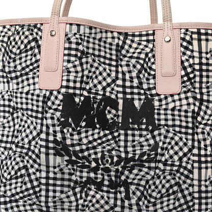 MCM Visetos Medium Liz Reversible Shopper Tote Soft Pink 13 of 21