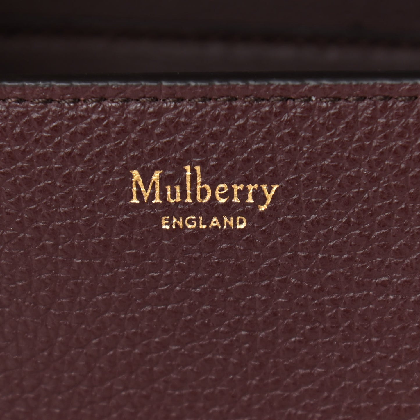 Classic Grained Calfskin Small Darley Satchel Oxblood
