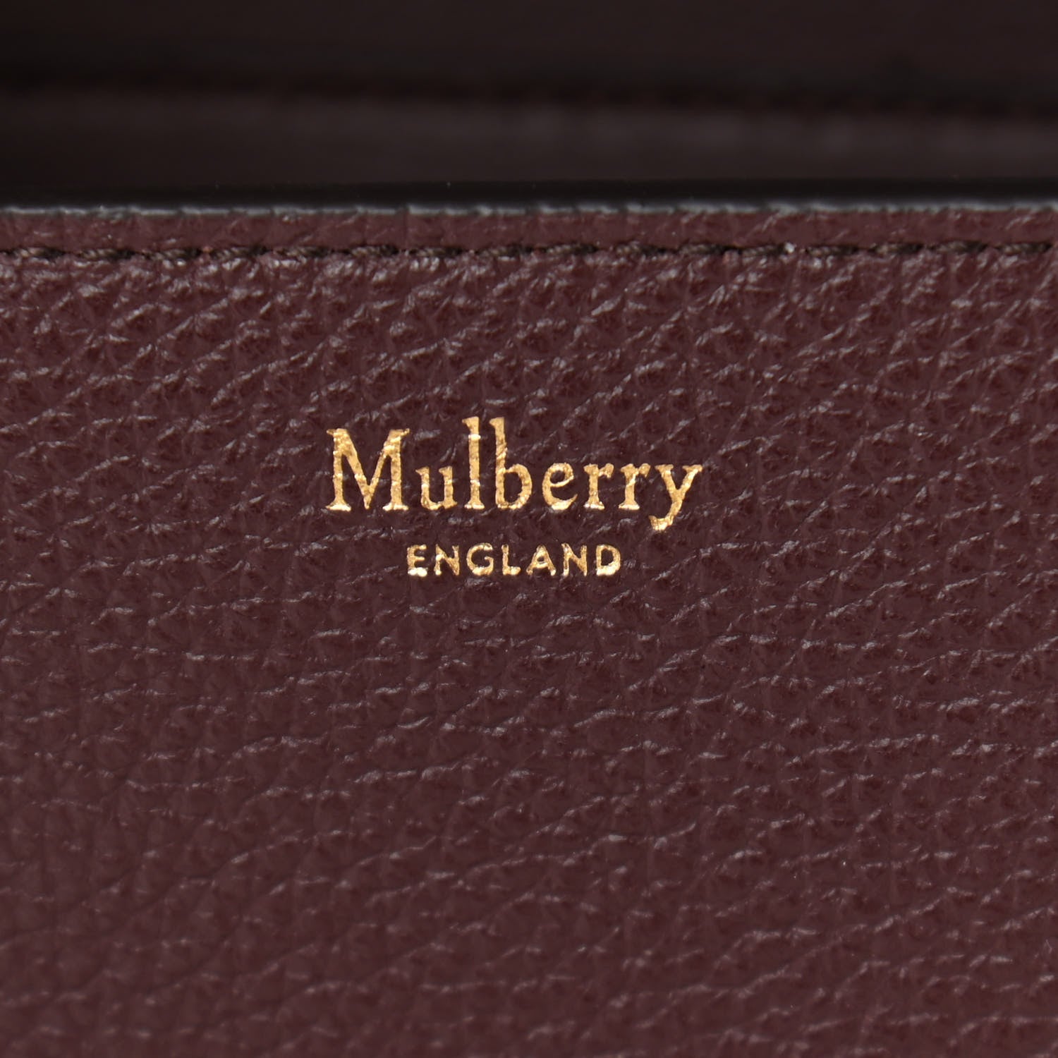 Mulberry Classic Grained Calfskin Small Darley Satchel Oxblood 6 of 10