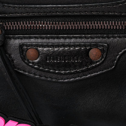 Balenciaga Used Calfskin Rust Hardware Mini Neo Classic City Black 8 of 15