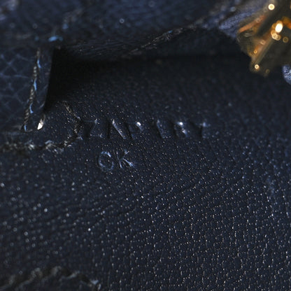 Hermes Epsom Kelly Sellier 25 Bleu Indigo 7 of 13
