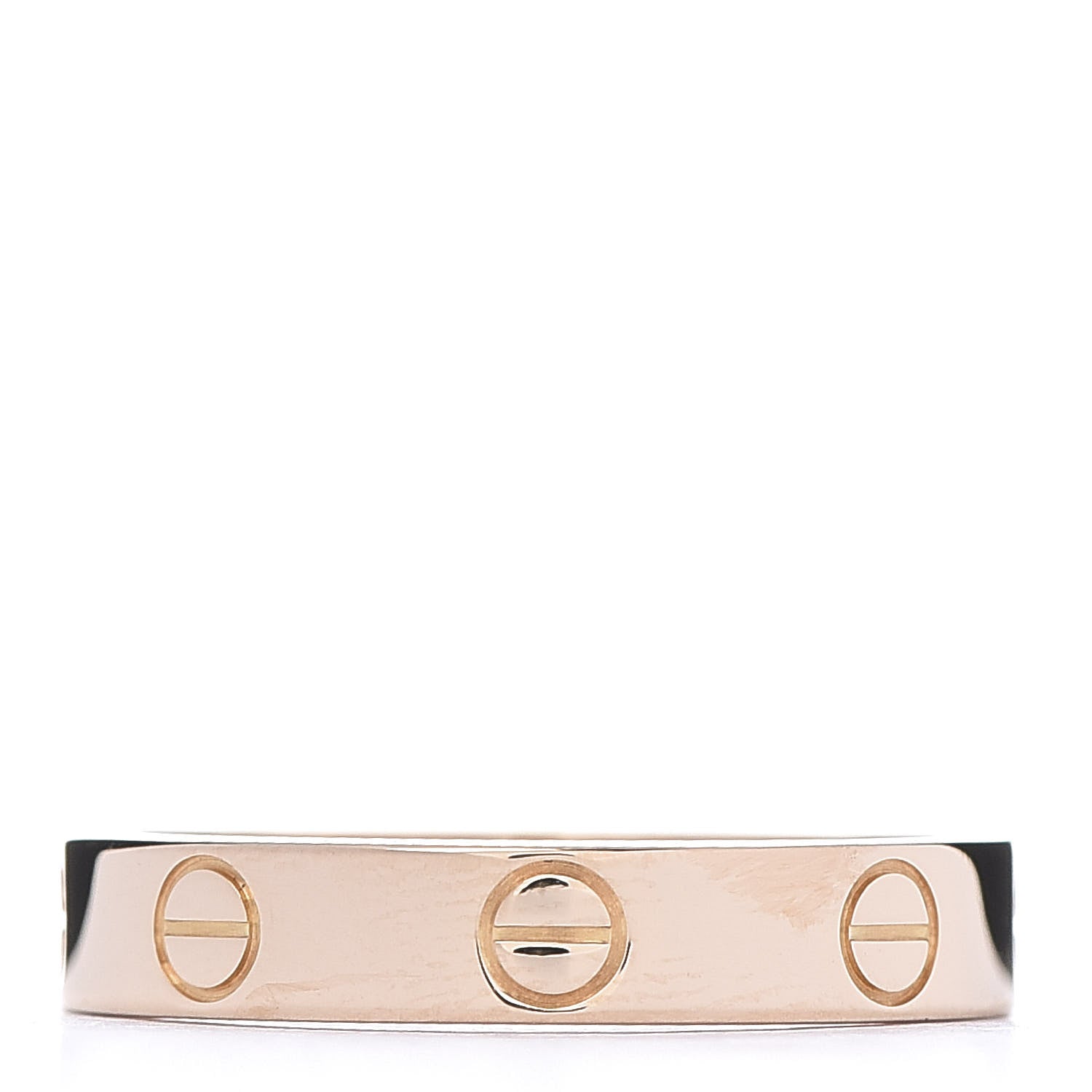 Cartier 18K Pink Gold 3.5mm LOVE Wedding Band Ring 52 6 1 of 4