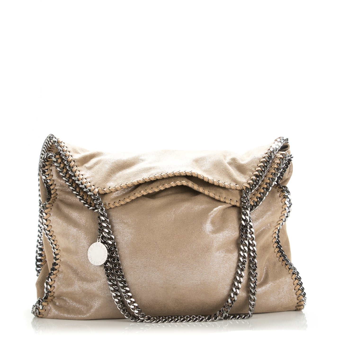 Shaggy Deer Big Falabella Tote Taupe