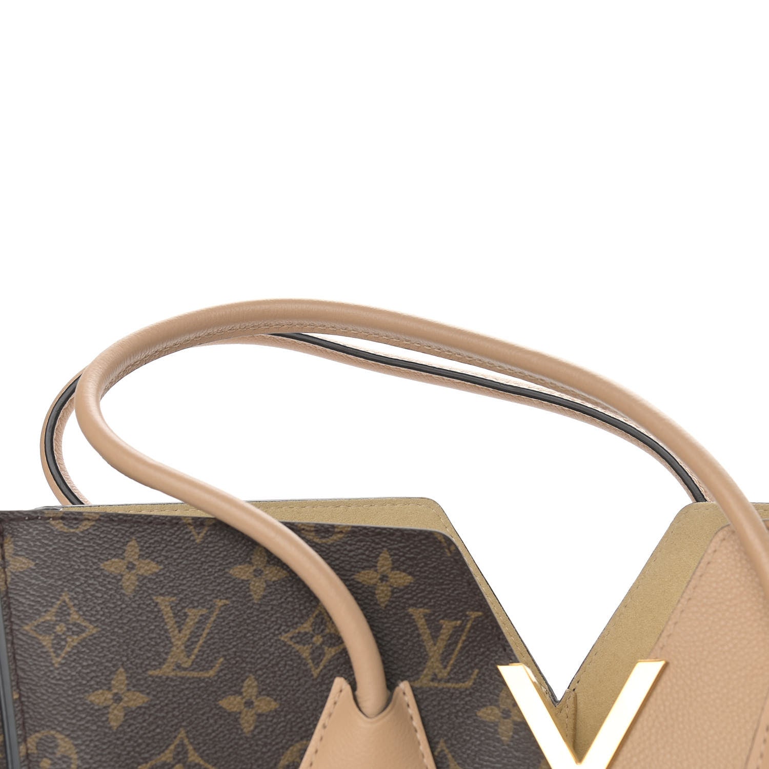 Louis Vuitton Calfskin Monogram Kimono Tote Dune 9 of 11