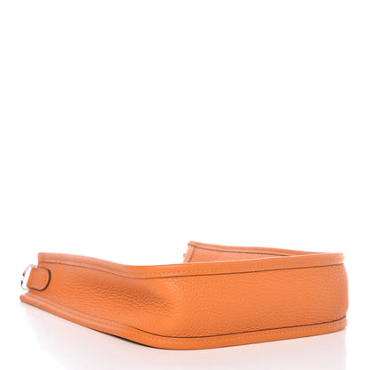 Hermes Taurillon Clemence Evelyne TPM Abricot 4 of 9