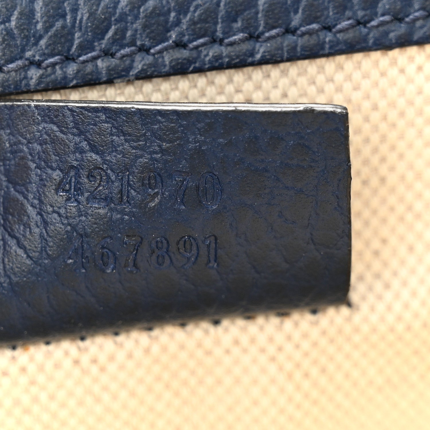 Gucci Dollar Calfskin Crystal Mini Dionysus Shoulder Bag Blue Agata Montana Sapphire 7 of 10