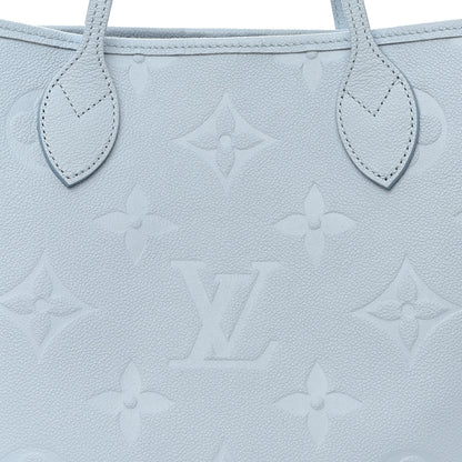 Louis Vuitton Empreinte Monogram Giant Neverfull MM Blue Hour 9 of 12
