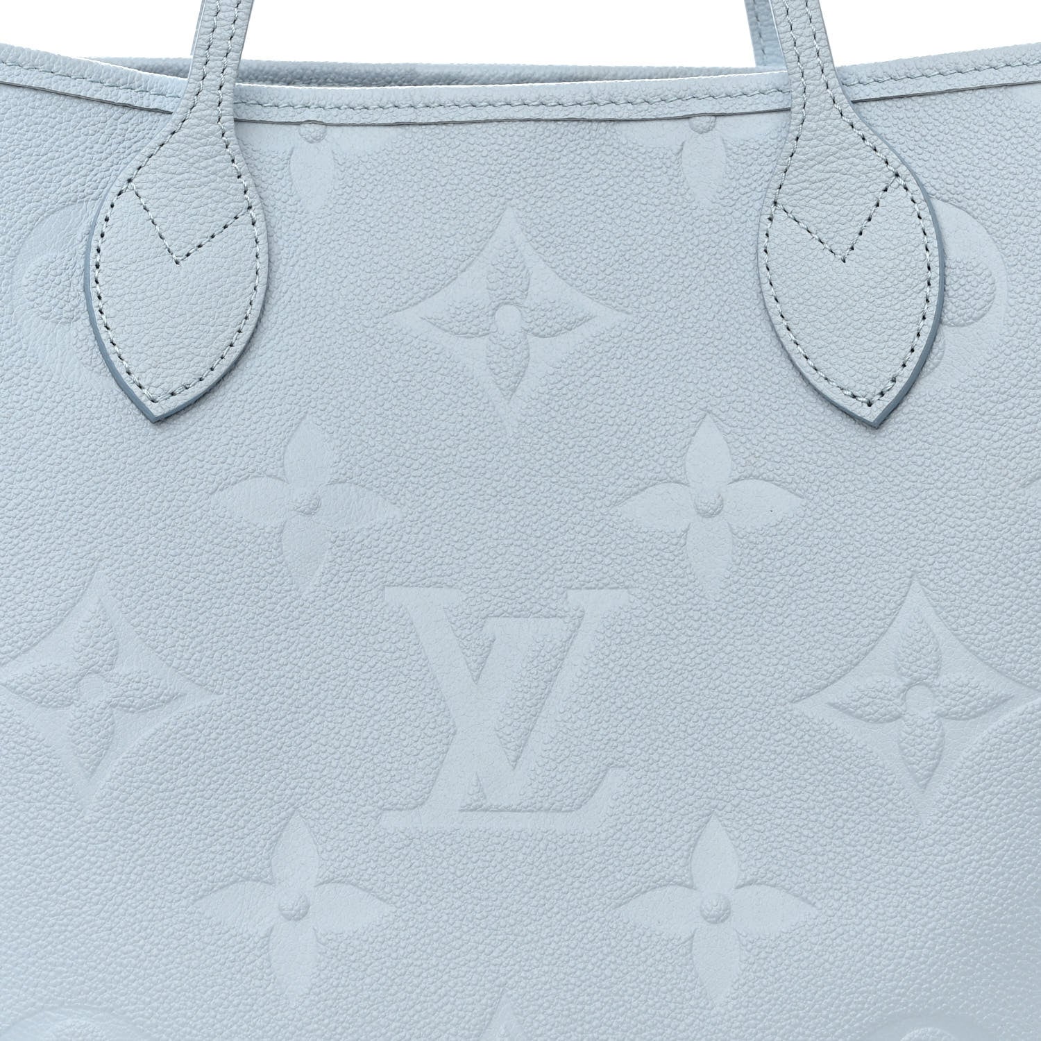 Louis Vuitton Empreinte Monogram Giant Neverfull MM Blue Hour 9 of 12