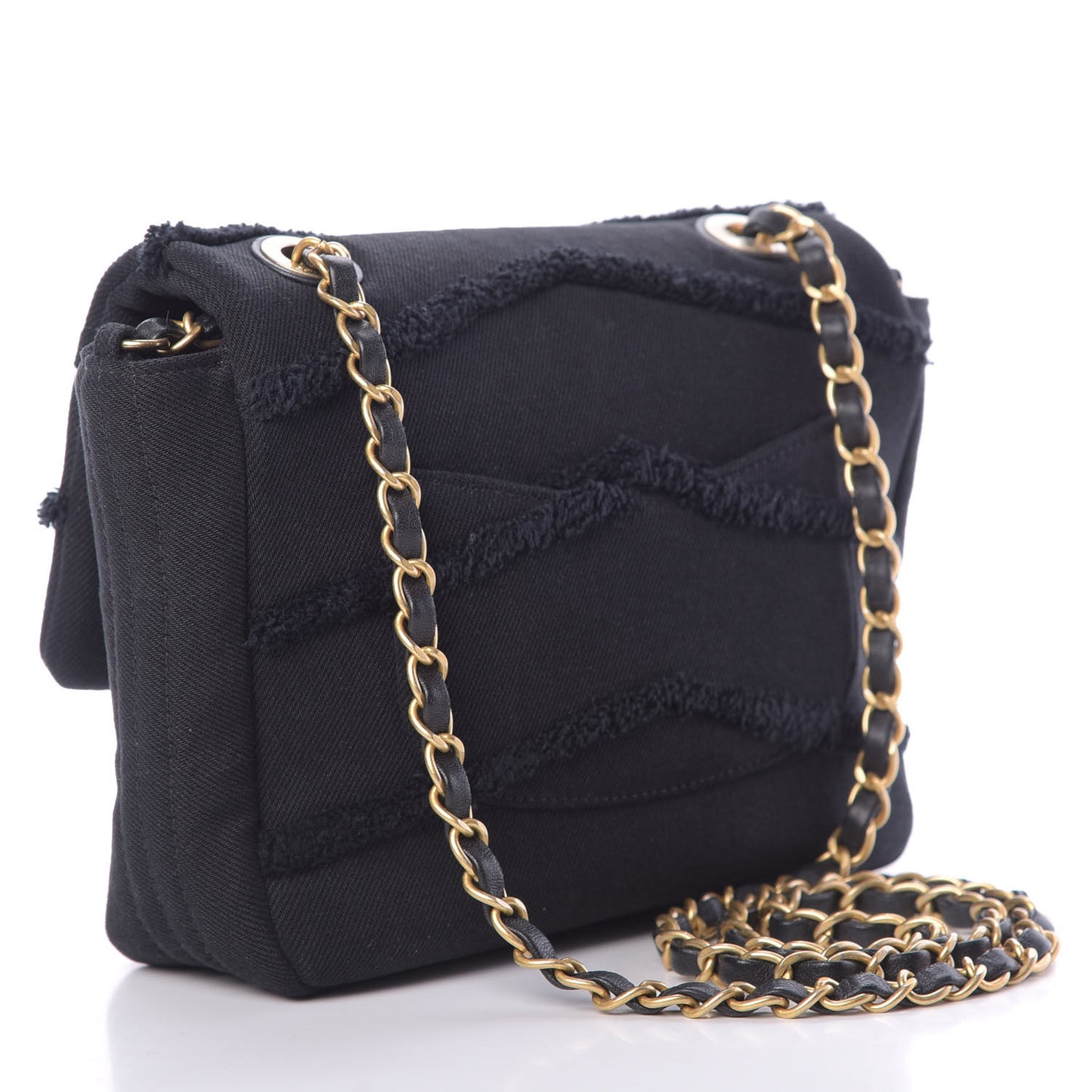 Denim Coco Flap Black