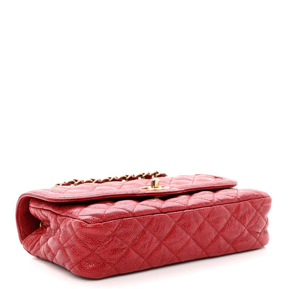 Chanel Crumpled Grained Calfskin Small Flap Red 4 of 12