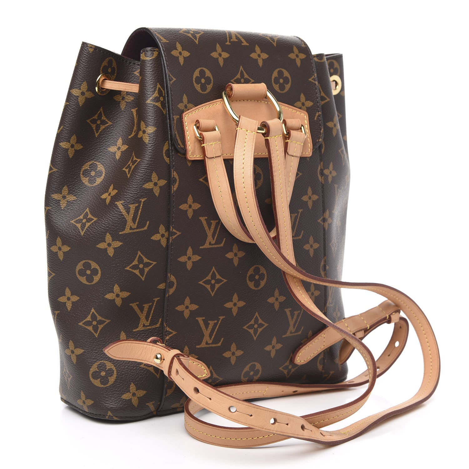 Louis Vuitton Monogram Montsouris NM Backpack 2 of 10