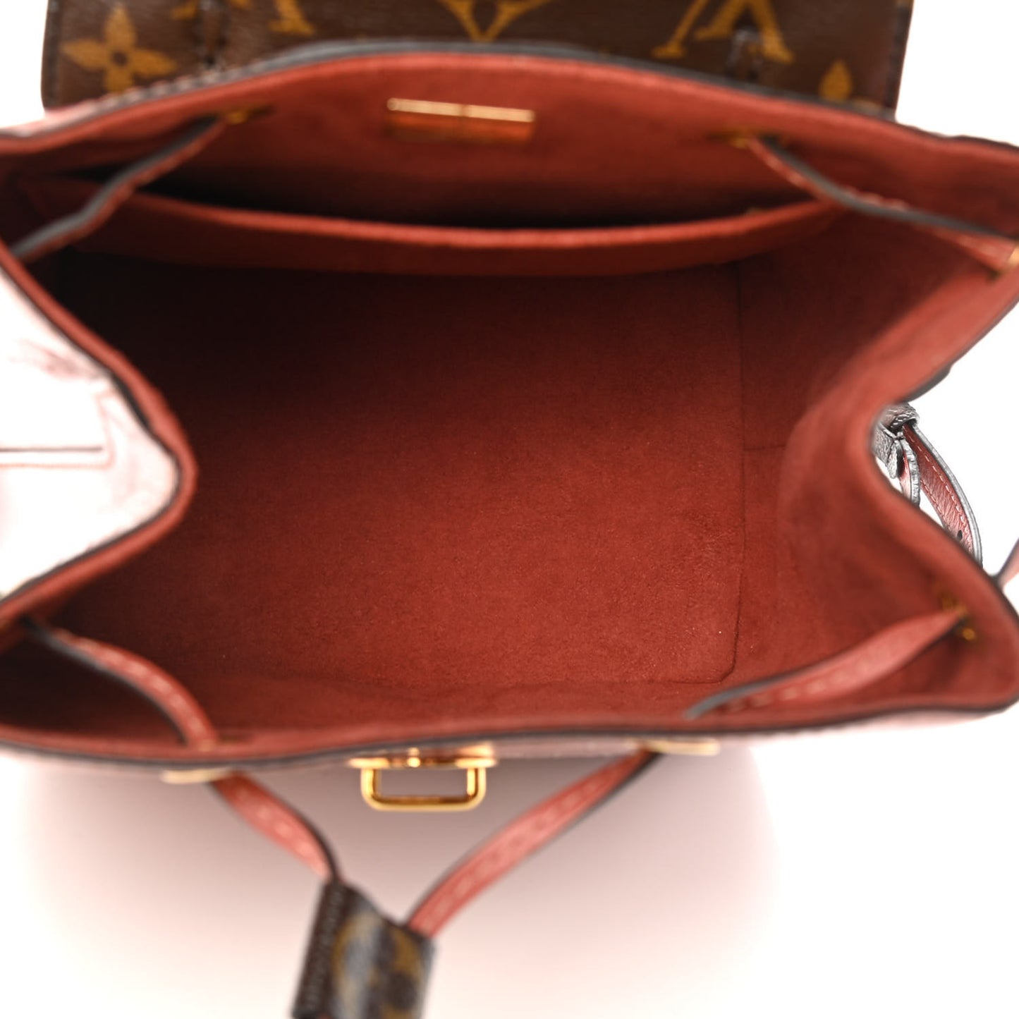 Patent Monogram Hot Springs Backpack Vieux Rose
