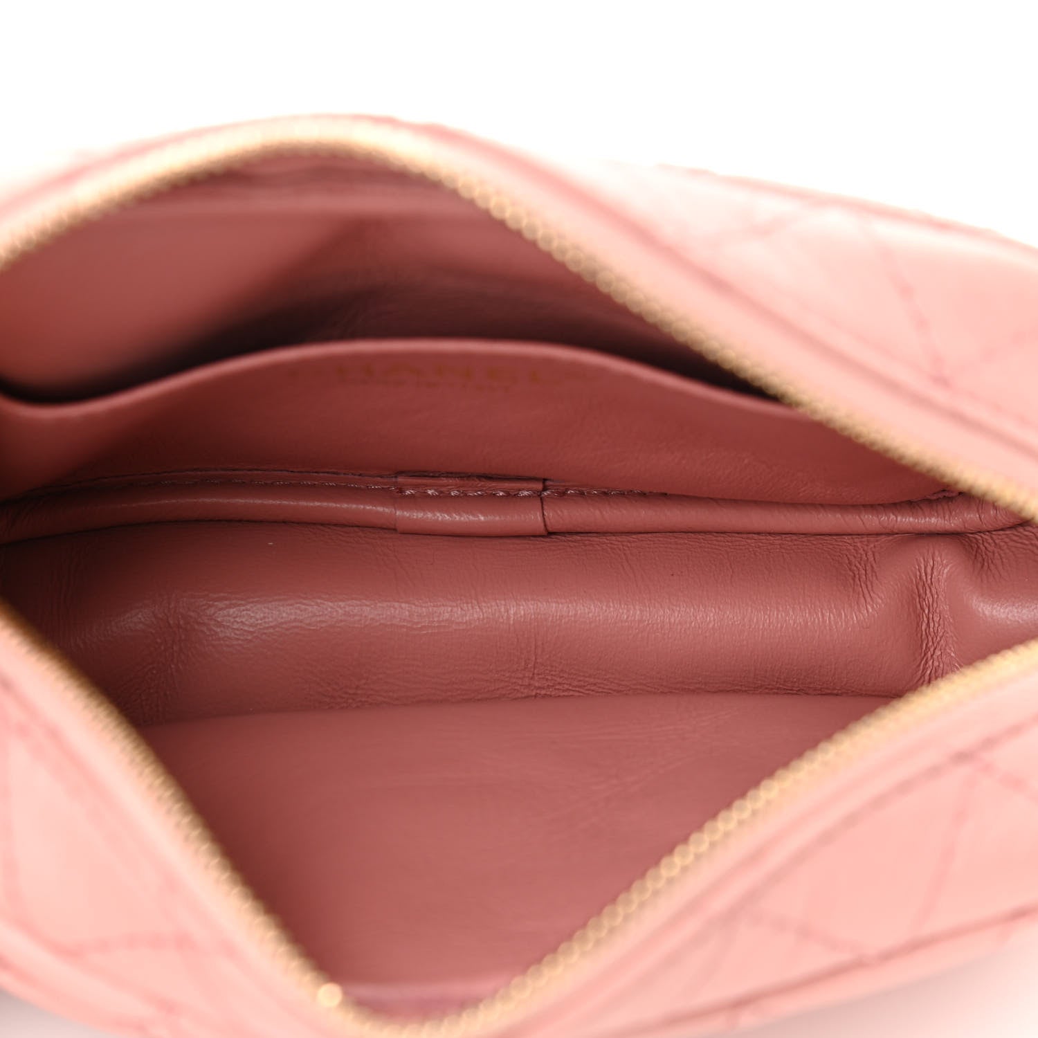 Chanel Aged Calfskin Quilted Mini Reissue Camera Case Pink 5 of 10