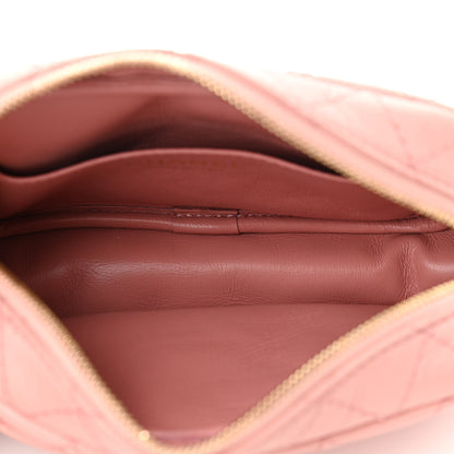 Chanel Aged Calfskin Quilted Mini Reissue Camera Case Pink 5 of 10