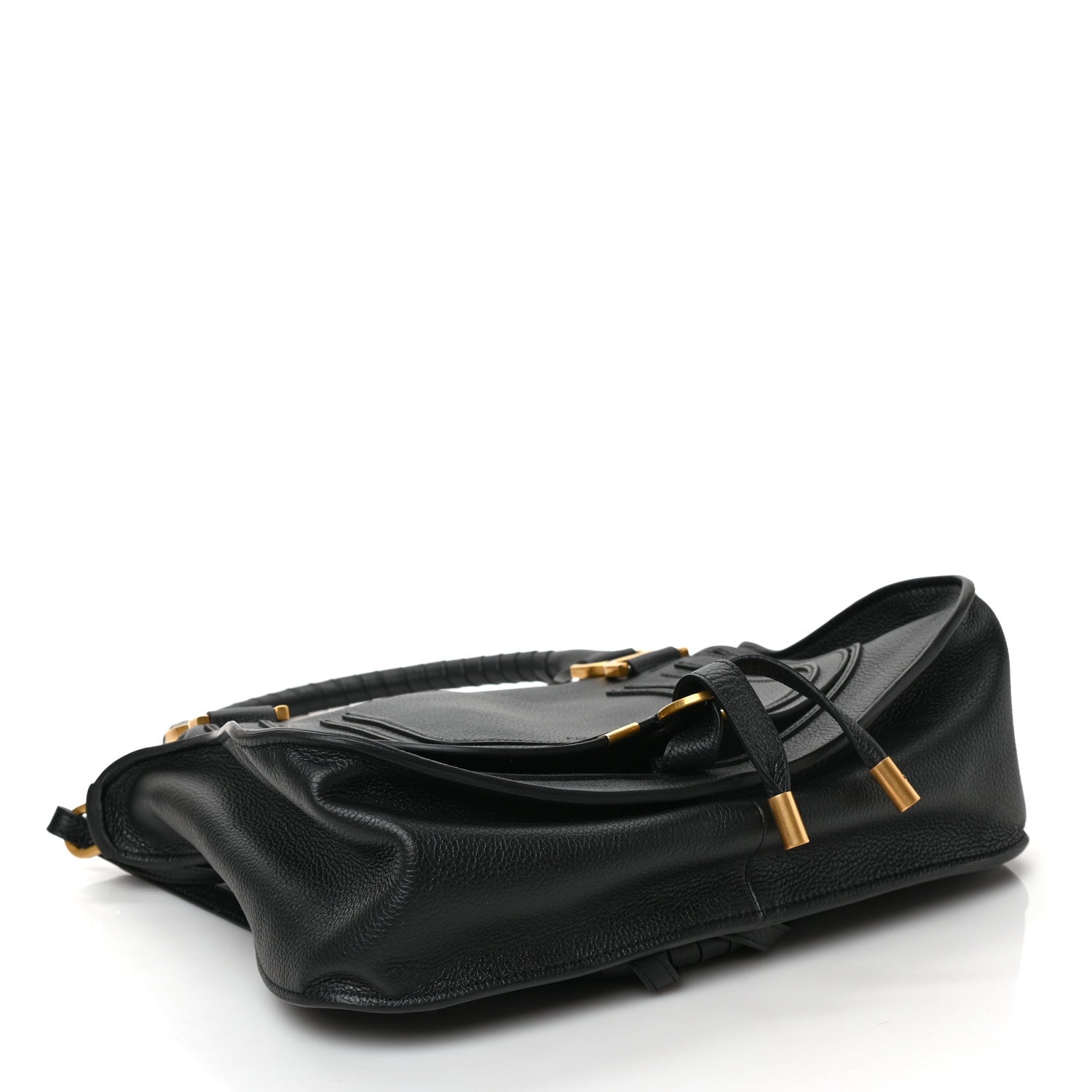 Chloe Calfskin Medium Marcie Satchel Black 4 of 9