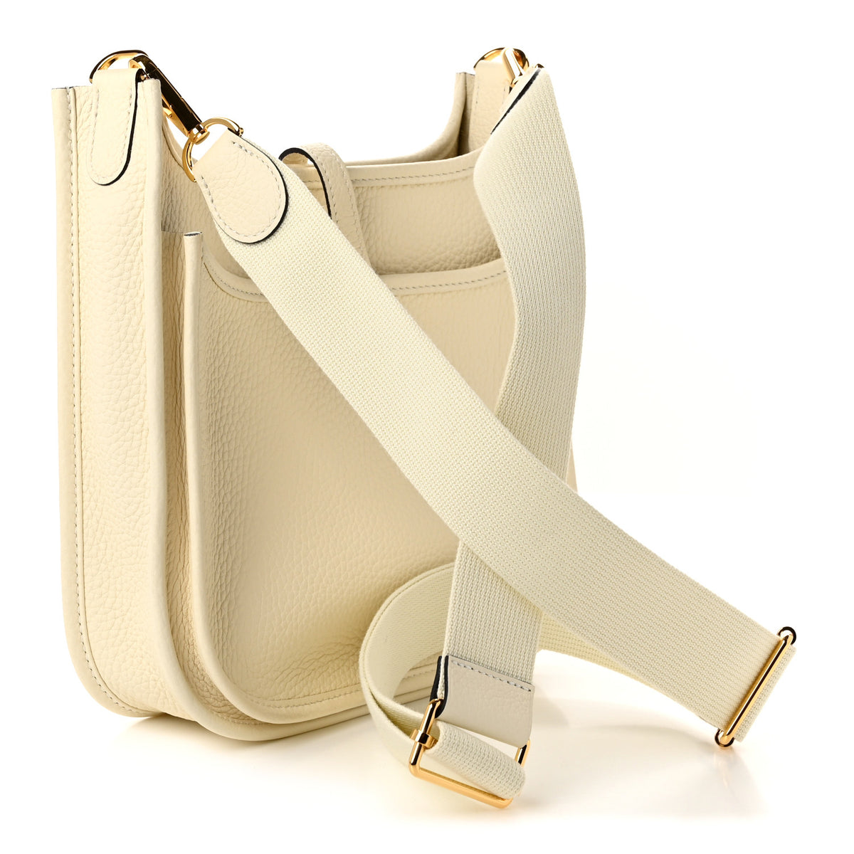 Taurillon Clemence Evelyne 23 Poche III Cream