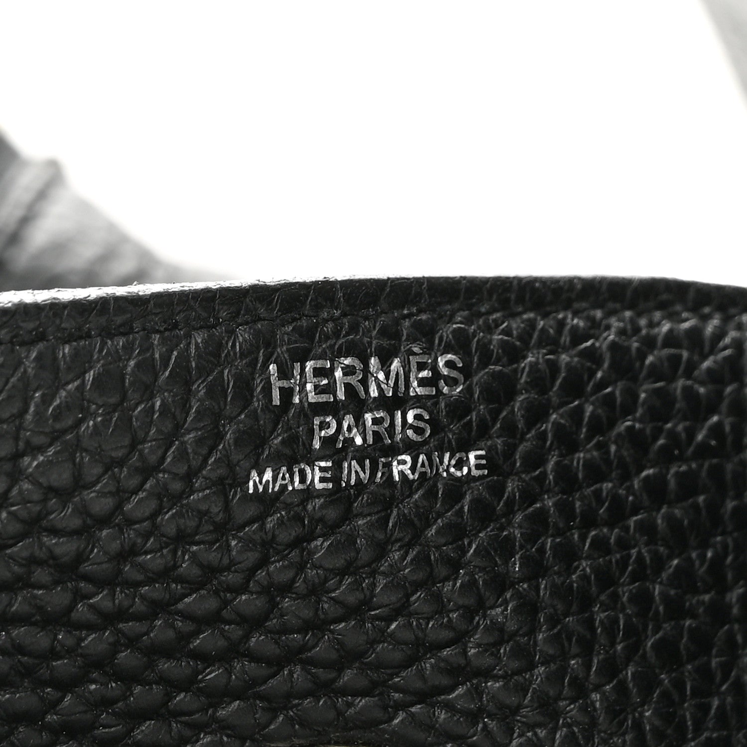 Hermes Taurillon Clemence Lindy 34 Black 6 of 10