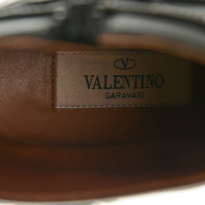 Valentino Garavani Nappa Love Latch 100mm Ankle Boots 38 Black 7 of 7