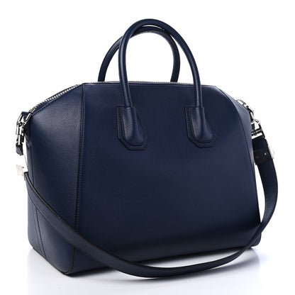 Givenchy Sugar Goatskin Medium Antigona Navy 3 of 9