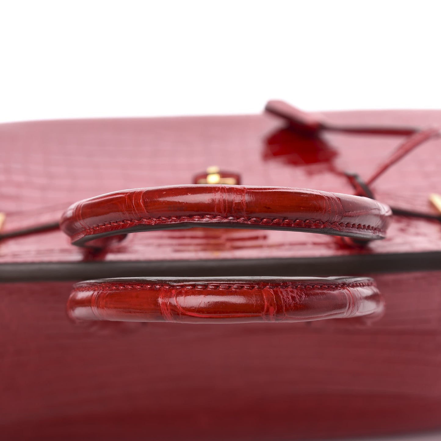 Shiny Porosus Crocodile Birkin 35 Braise