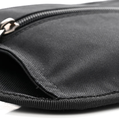 Balenciaga Sustainable Casual Nylon Weekend Belt Wallet Black 10 of 11
