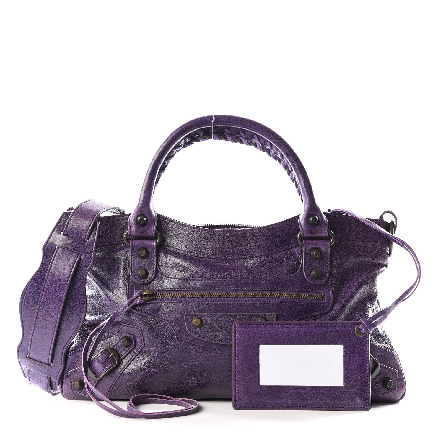 Balenciaga Agneau Classic Hardware First Raisin 9 of 9