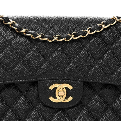 Chanel Caviar Quilted Small Double Flap Black 8 of 14