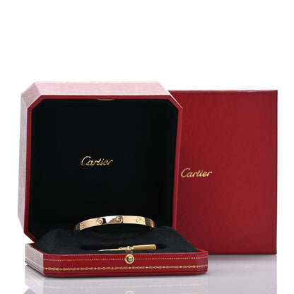 Cartier 18K Yellow Gold LOVE Bracelet 17 7 of 7