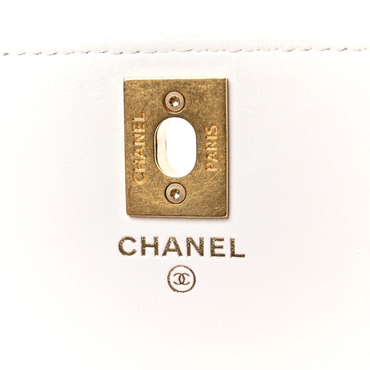 Chanel Lambskin Quilted Pillow Crush Wallet On Chain WOC White 6 of 11