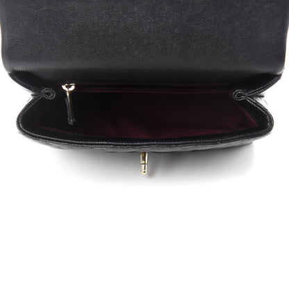 Chanel Caviar Quilted Mini Coco Handle Flap Black 5 of 11