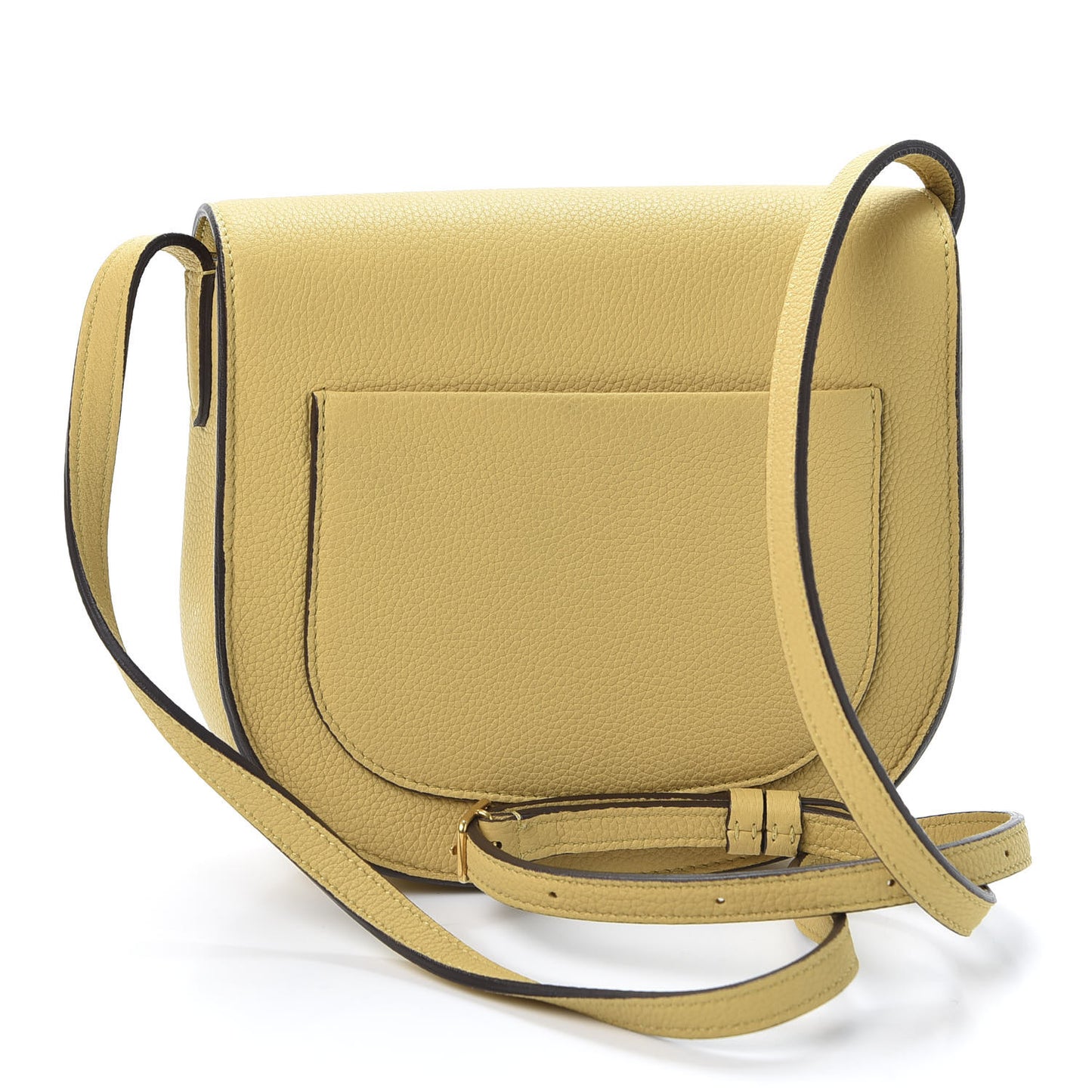 Baby Grained Calfskin Small Trotteur Vanilla