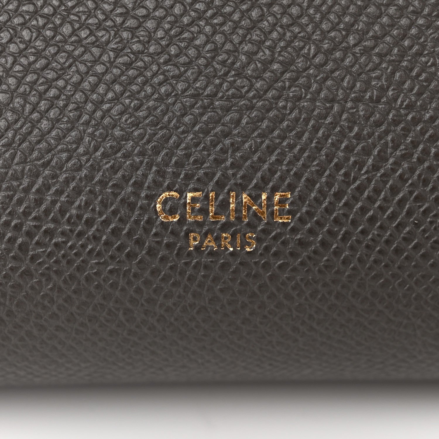 Celine Grained Calfskin Micro Belt Bag Grey 6 of 12