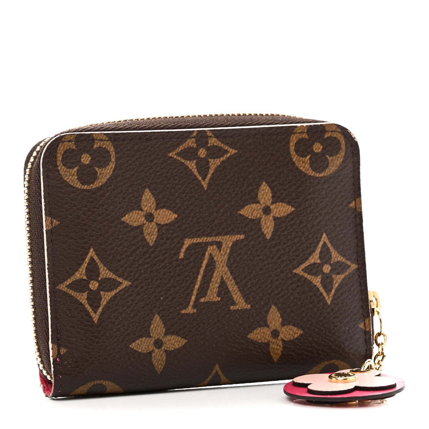 Monogram Bloom Flower Zippy Coin Purse