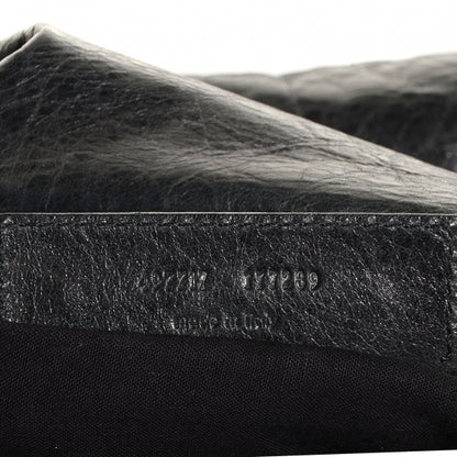Balenciaga Chevre Classic Hardware Flat Messenger Black 9 of 12