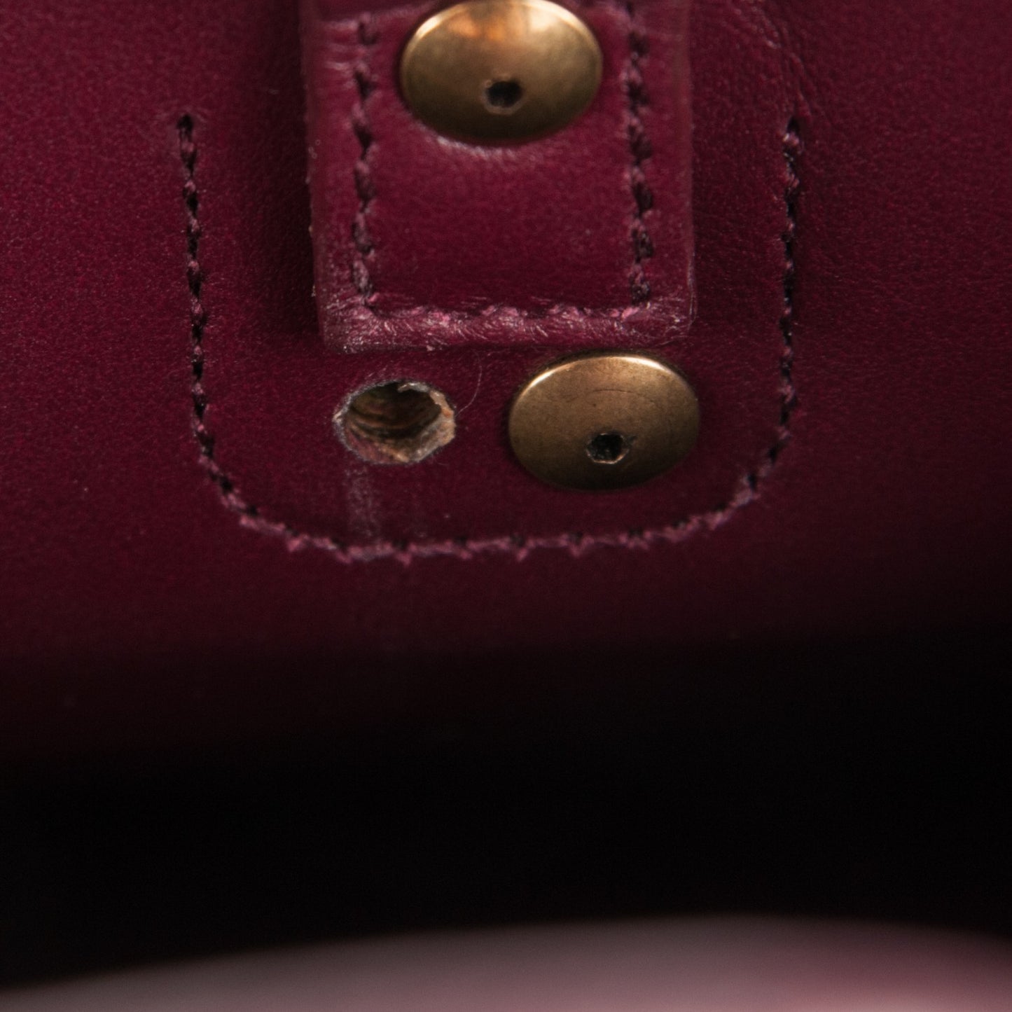 Calfskin Crocodile Embossed Baby Sac De Jour Bordeaux