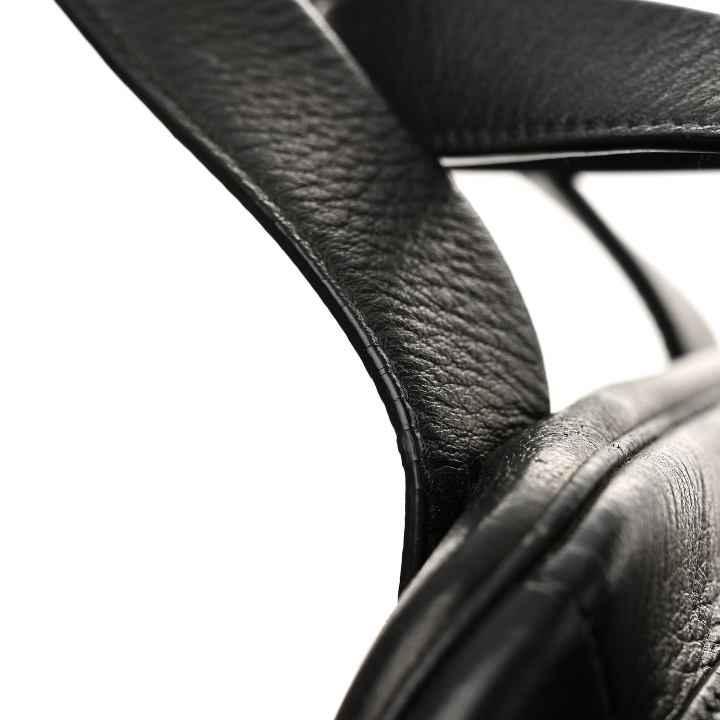 Cervo Deerskin Tote Black