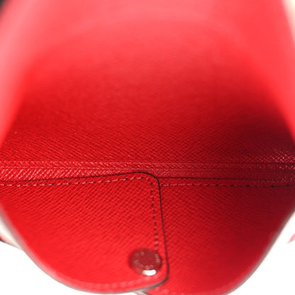 Louis Vuitton Monogram LV Colormania Kirigami Card Holder Sari Red 6 of 10