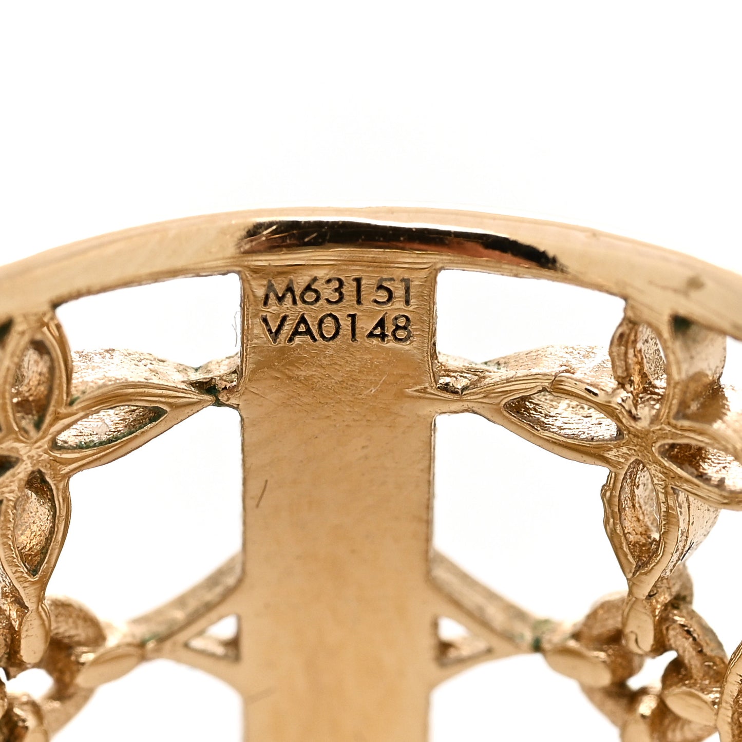 Filigram Ring M 54 6.75 Gold