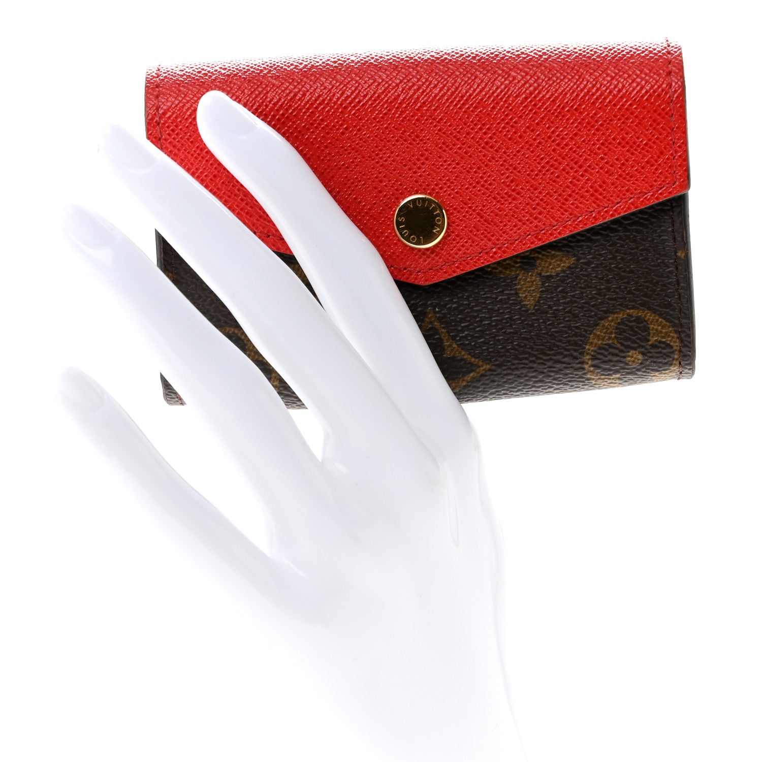 Louis Vuitton Monogram Sarah Multicartes Coquelicot 2 of 6
