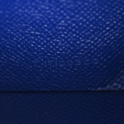 Hermes Epsom Bearn Gusset Wallet Bleu Electrique 7 of 7