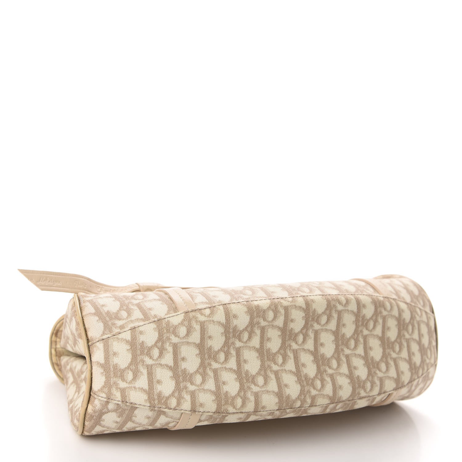 Christian Dior Monogram Romantique Trotter Bag Beige 4 of 10