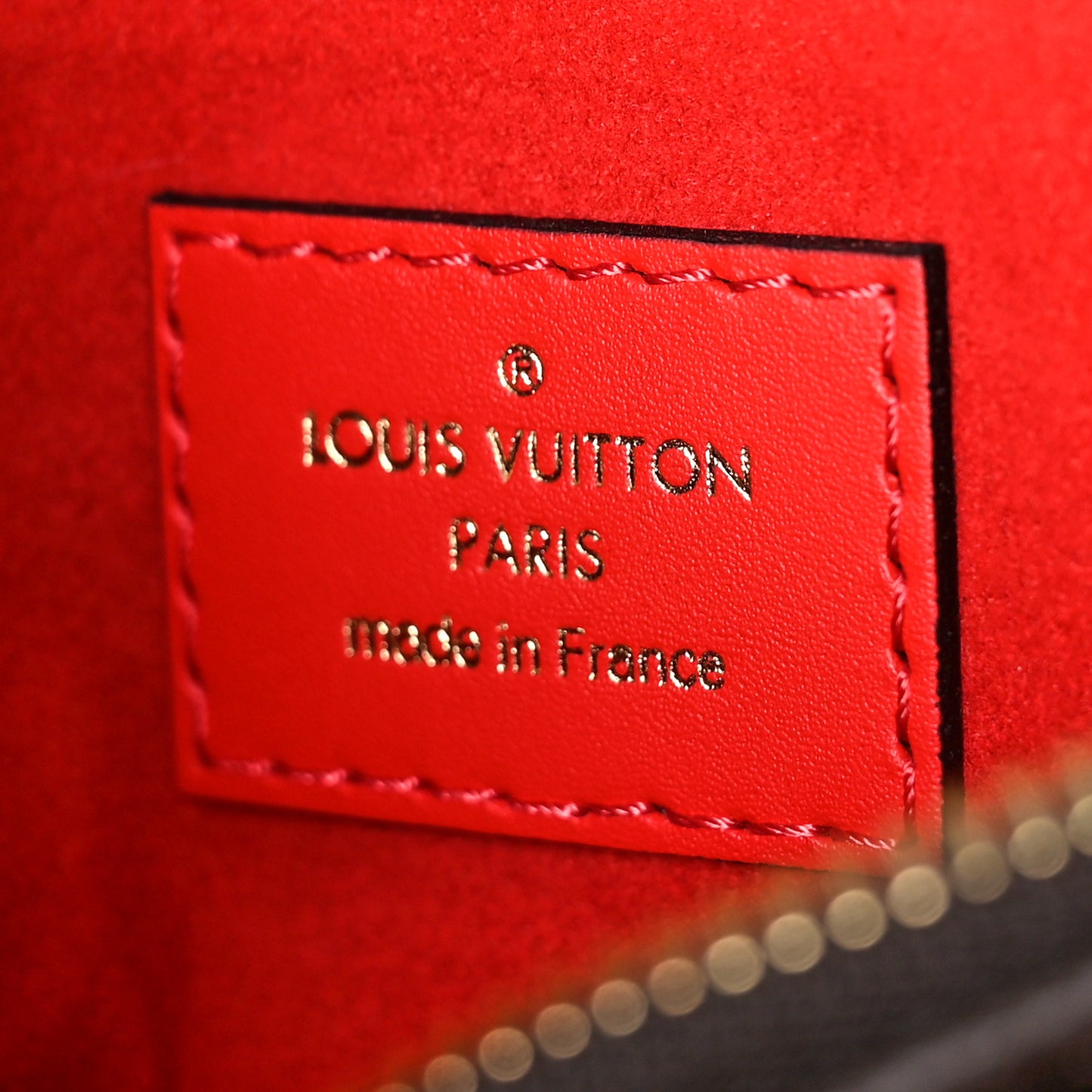 Monogram Flower Tote Coquelicot