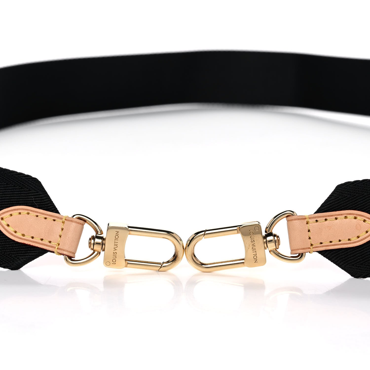 Louis Vuitton Nylon Petite Malle Souple Shoulder Strap Black 4 of 6
