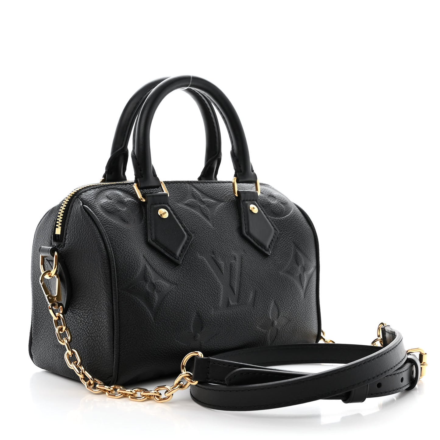 Empreinte Monogram Giant Speedy Bandouliere 20 Black