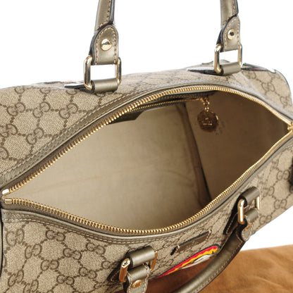 Gucci GG Plus Monogram Unicef Snowman in Africa Medium Joy Boston 5 of 7