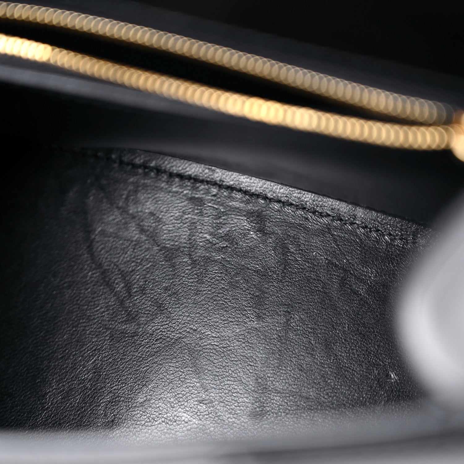 Balenciaga Shiny Box Calfskin Small Hourglass Top Handle Bag Black 12 of 16