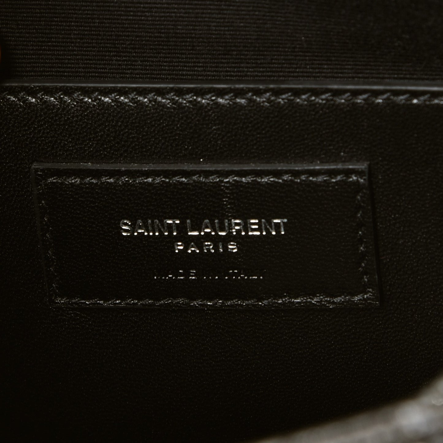 Metallic   Metallic Calfskin Mixed Matelasse Triquilt Large Monogram Envelope Satchel Graphite
