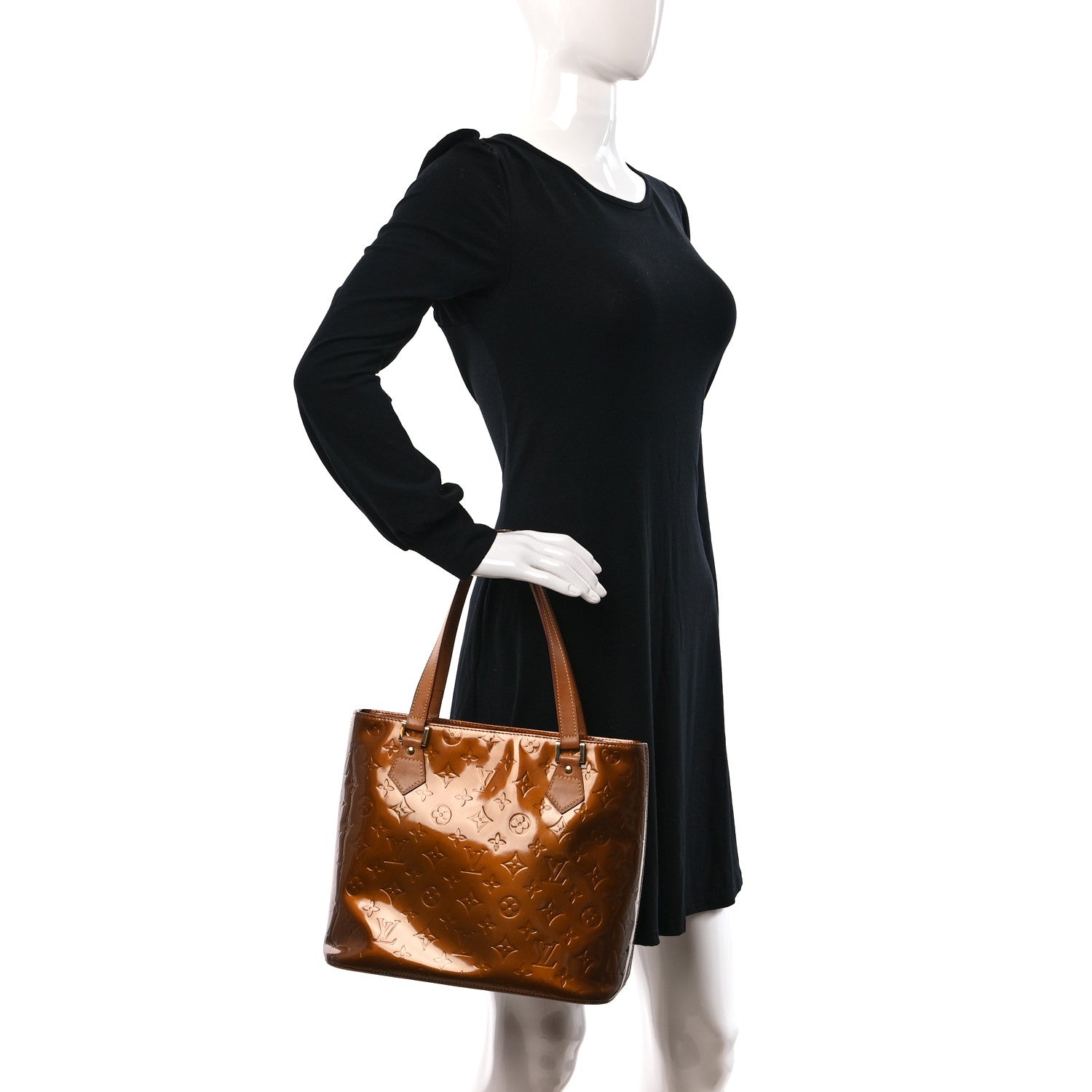 Louis Vuitton Vernis Houston Bronze 2 of 8