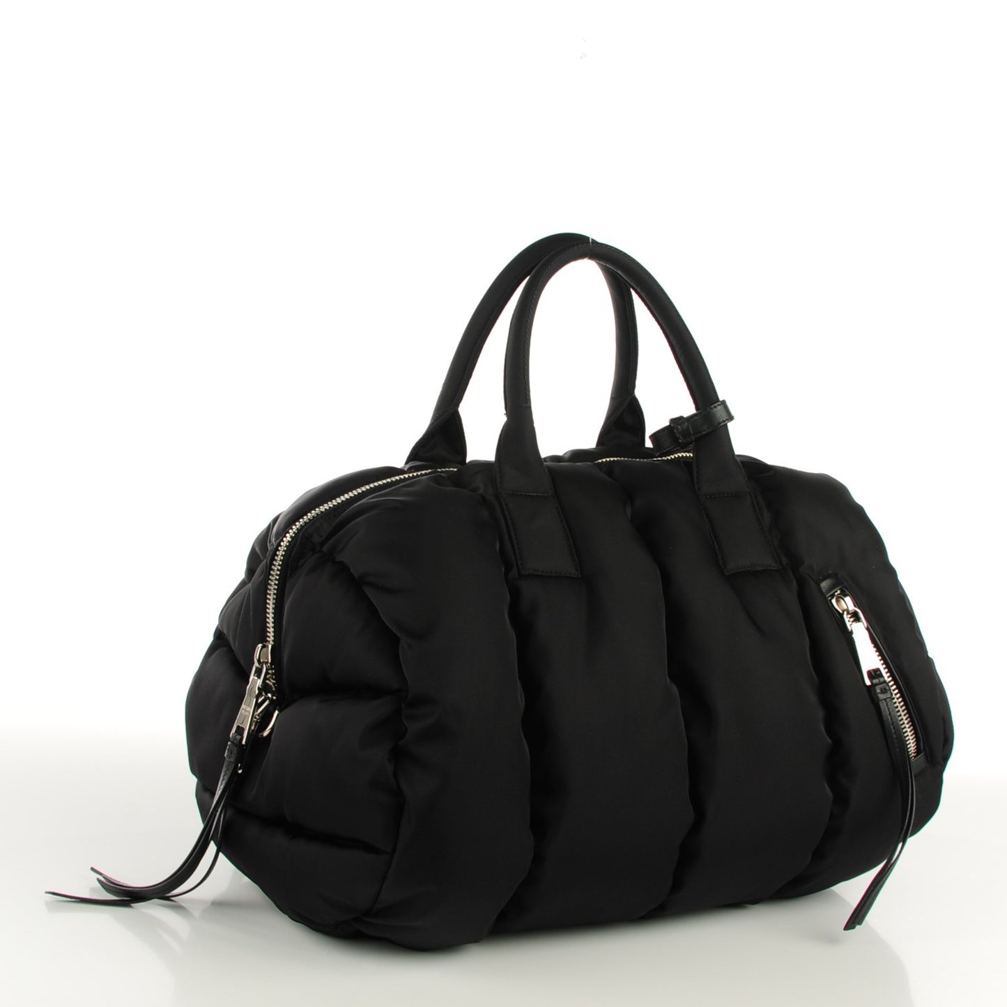 Tessuto Nylon Duffel Bag Black