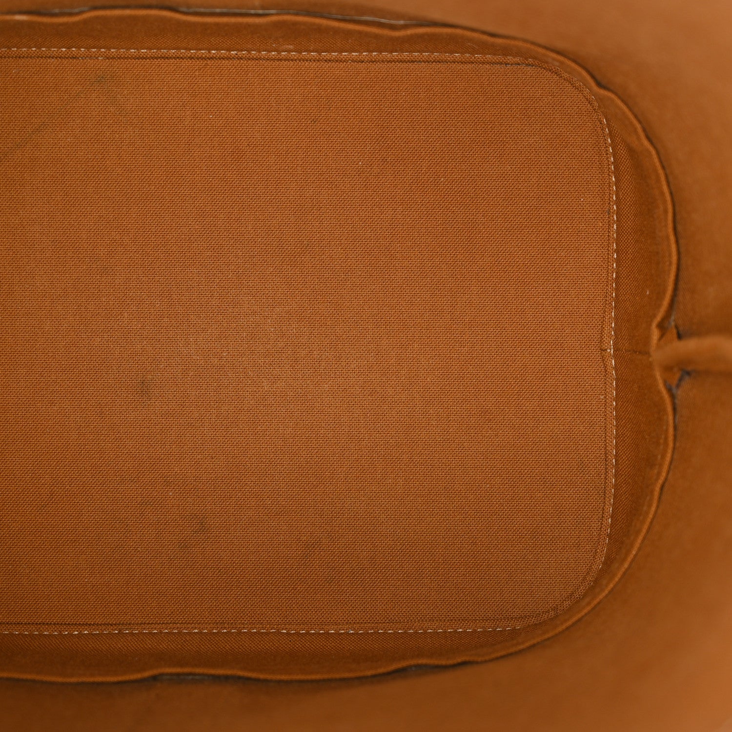 Celine Triomphe Canvas Calfskin Medium Bucket Bag Tan 11 of 15